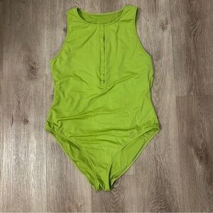 Andie Malibu One Piece Snap Front Sculpting Swimsuit Solid  Size XL